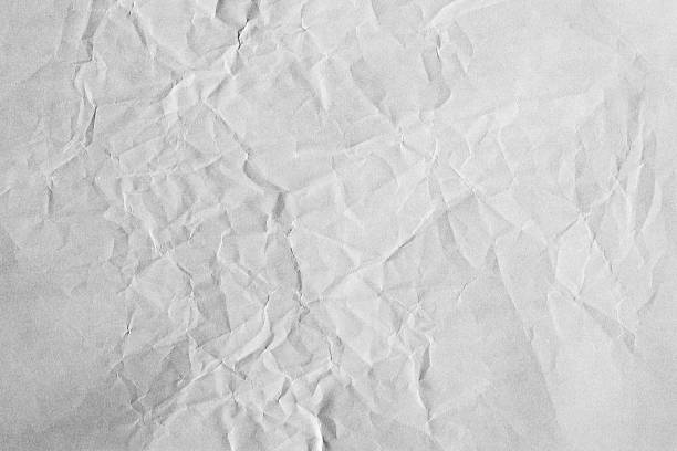 istock Grey crumpled paper creased texture 2224148561
