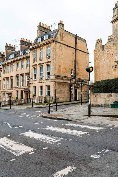 istock Street with old buildings in Bath, England 2224159579