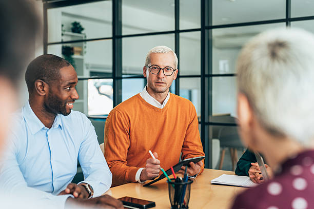 istock Business persons on meeting 2224160151
