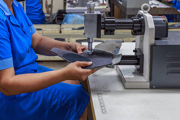 istock Special equipment for stretching and attaching footwear. 2224161762