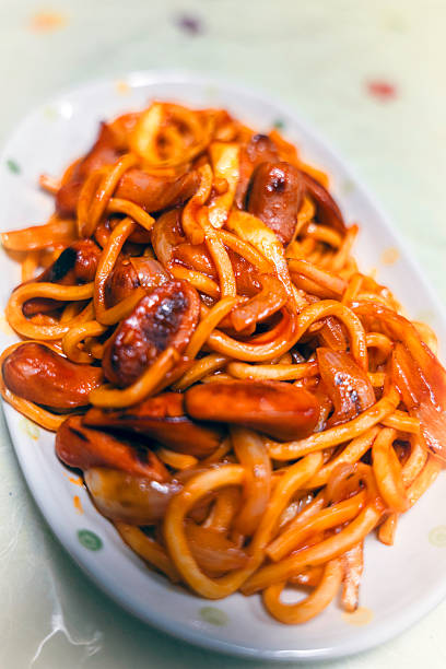 Spaghetti Naporitan is a classic and uniquely Japanese take on pasta
