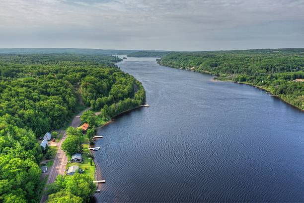 istock Houghton Canal - Houghton Michigan 2224164796