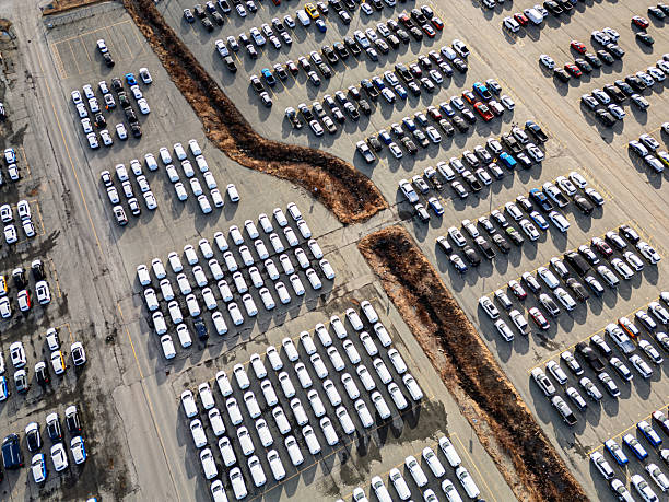 istock Aerial View of Autoport 2224168839