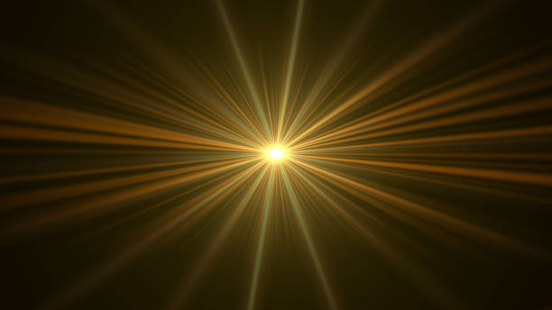 istock Radiant Burst of Light Radiating from a Central Point 2224171923