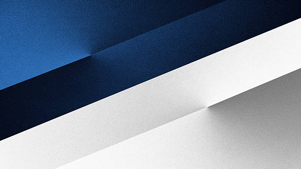 istock Black dark blue white abstract background. Geometric. Line stripe triangle angle corner diagonal 3d. Gradient. Light, shadow. Rough grain noise grange. Matte metal metallic.Technology business. Design 2224173841
