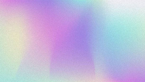 istock Noise Gradient Background. Abstract Grainy Bg In Pink, Purple And Blue Colors. Iridescent Hologram. Pearlescent Holographic Texture With Rainbow Foil. Modern Film Photo With Fluorescent Dust 2224177111
