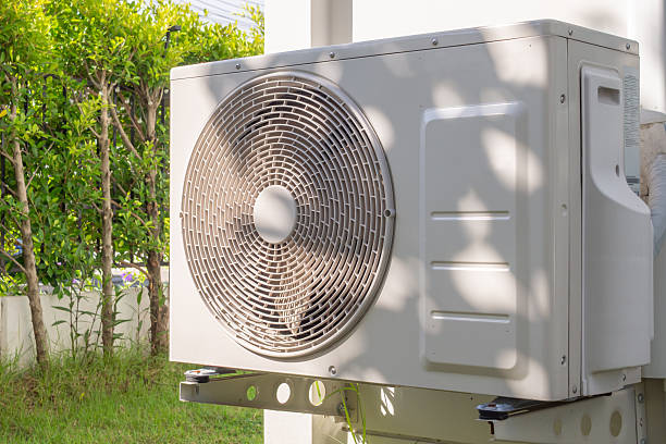 istock Air condition outdoor unit compressor install outside the house 2224179467