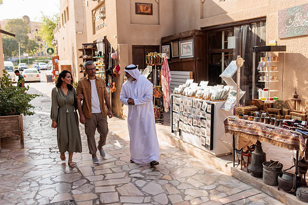 istock Traditional Walking Tour with Emirati Guide in Old Dubai 2224179719
