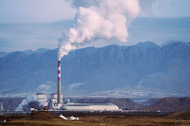 istock Factories in Western China 2224194670