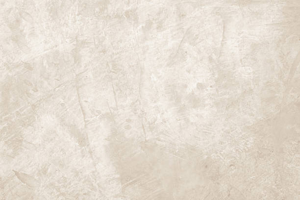 istock Concrete wall texture background. Close up retro plain cream color cement wall background texture. 2224195658
