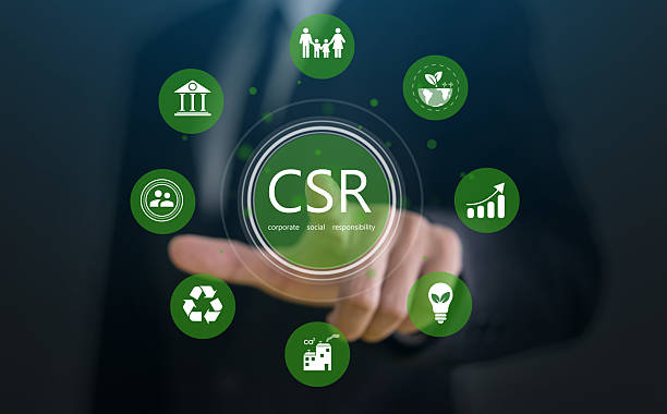 istock People showing csr concept in business supporting corporate social responsibility, clean energy, green eco environment, esg strategy, sustainable development and social impact for better corporate 2224197893