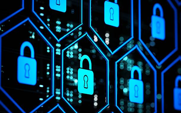 istock Phishing Cyber Security Ransomware Fingerprint Email Encrypted Technology, Digital Information Protected Secured 2224199565