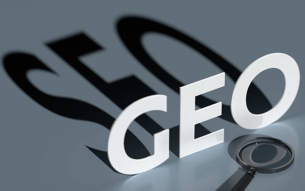 Generative Engine Optimization, GEO, AI Artificial Intelligence Marketing Machine Learning Technology stock photo