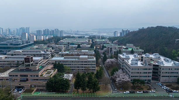 Aerial View POhang university of Science and TECHnology