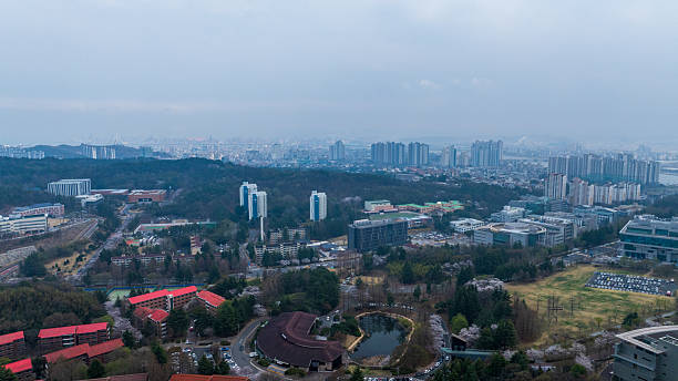 istock Aerial View POhang university of Science and TECHnology 2224206880