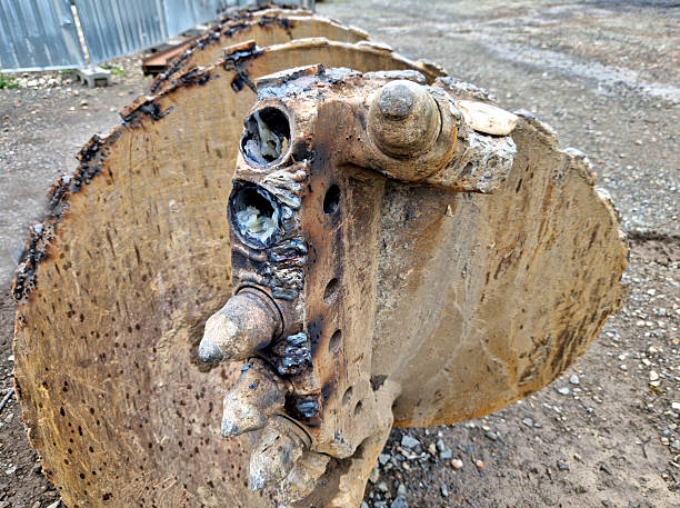 istock pile foundation is necessary when the loads of a building will be higher than the upper soil layer can take. Piles are installed primarily to avoid settlements which could result in big damages 2224209017