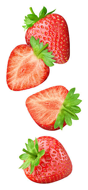 istock Strawberry isolated on white background 2224209804