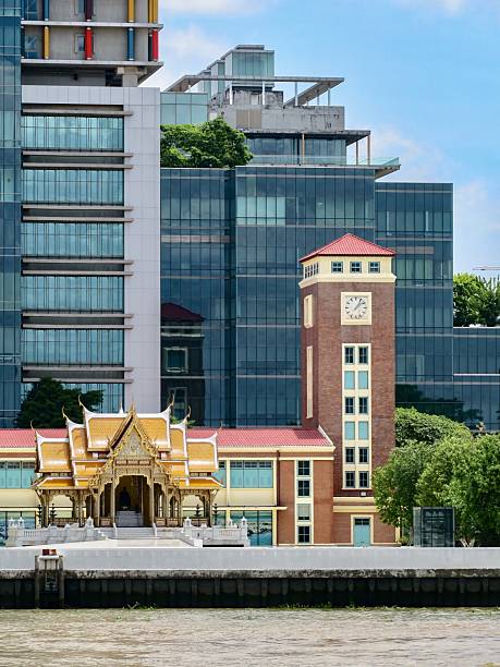 istock Riverside Clock Tower in Bangkok 2224216757