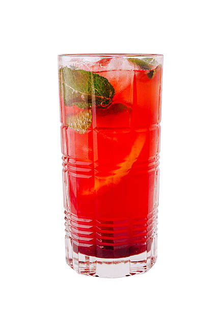 istock Refreshing beverage with mint and citrus in a tall glass 2224236312
