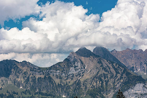 istock Switzerland, Swiss Alps, Canton St. Gallen, Churfirsten group, mountain range. 2224236702