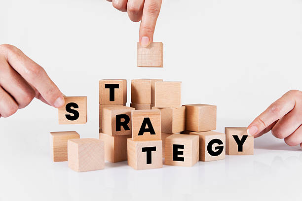 Strategy Word with Wooden Cubes