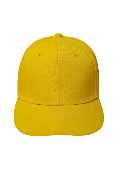 istock Yellow cap isolated on white background. Mockup for placing logo or use in design. 2224247412