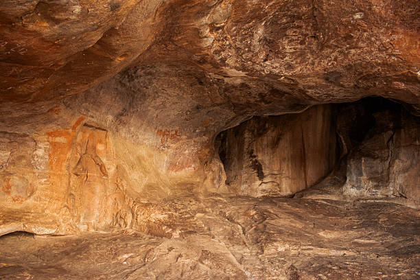 istock A natural cave formed in weathered sandstone rock. 2224250960