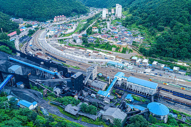 istock Gangwon-do Taebaek-si Cheoram Station Coal Processing and Transporting Coal 2224266158