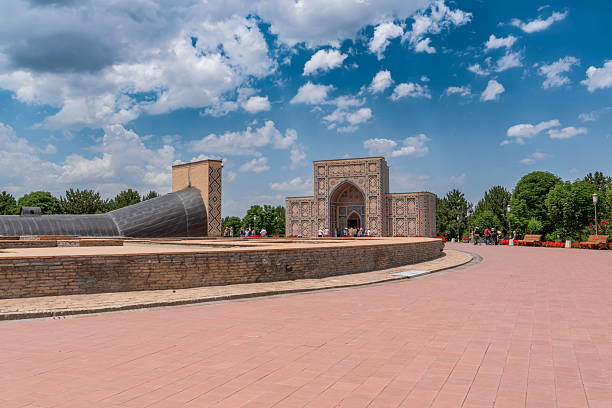 istock View of Ulugh Beg Observatory, Samarkand, Uzbekistan 2224267389