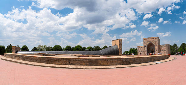 istock Panoramic view of Ulugh Beg Observatory, Samarkand, Uzbekistan 2224267735