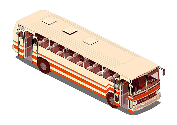isometric bus from 1980’s