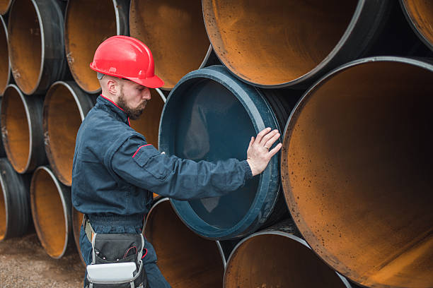 istock The engineer removes the cap from the gas pipe 2224276237
