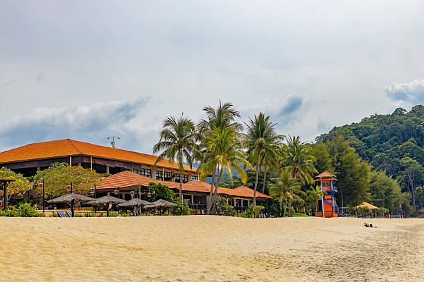 Beach hotel in Kuantan town in Malaysia
