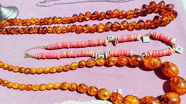 istock Colorful beads, necklaces - 2224283061