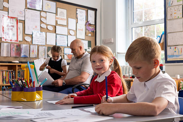 istock School Children Sitting at Their Desk 2224293644
