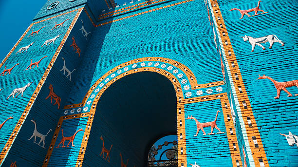 istock Exploring the Ishtar Gate at Babylon in Iraq during a clear afternoon 2224293696