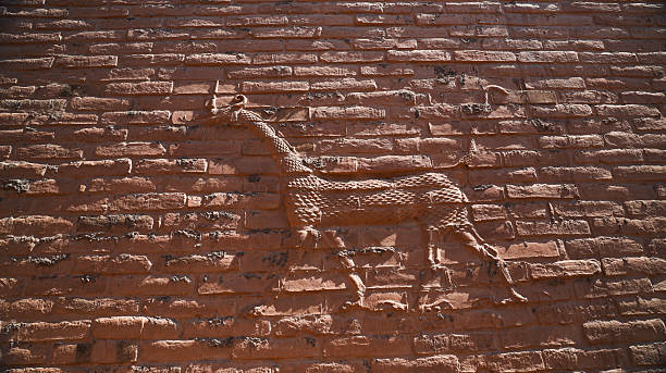 istock Exploring ancient Babylonian art in Iraq featuring unique brick reliefs 2224294153