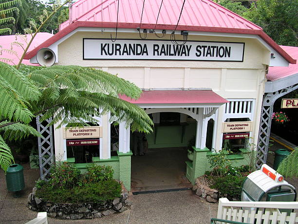 istock Train station in Northern Australia from the previous century. 2224296530