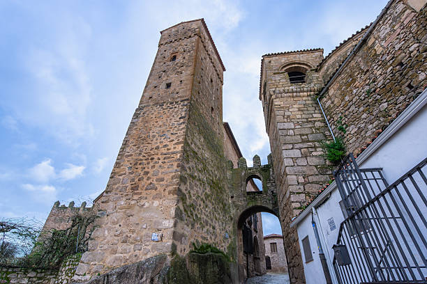 Cáceres, Spain,  November 30, 2025: Church of San Francisco Javier (also known as Church of the Precious Blood), an emblematic Baroque building located in the Plaza de San Jorge in the Monumental City of Cáceres