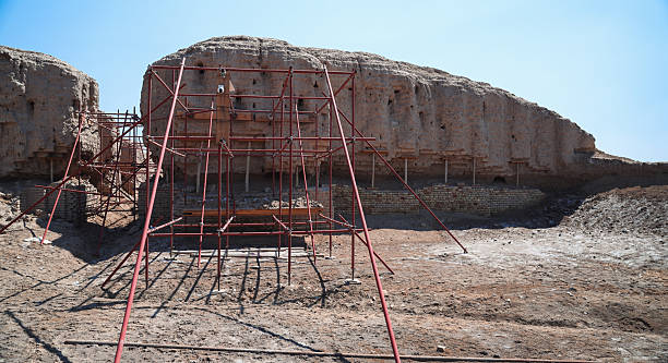 istock Kish Archaeological Site in Iraq features ongoing digs and historic structures 2224304540