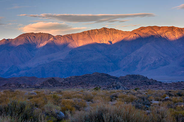 istock Golden Light Illuminating Alabama Hills at Sunset 2224308061