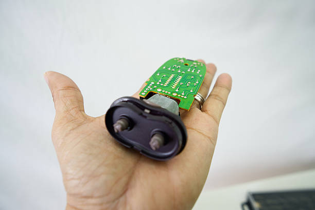 istock Electric shaver with all parts sample 2224308332