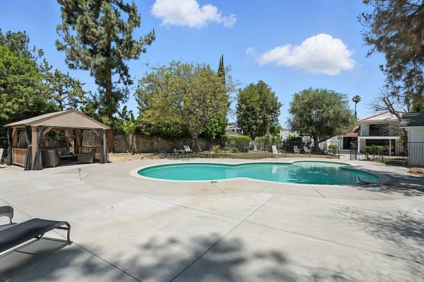 istock Private Ranch-Style Home with Pool, Mature Landscaping, and Modern Light Interiors 2224317930