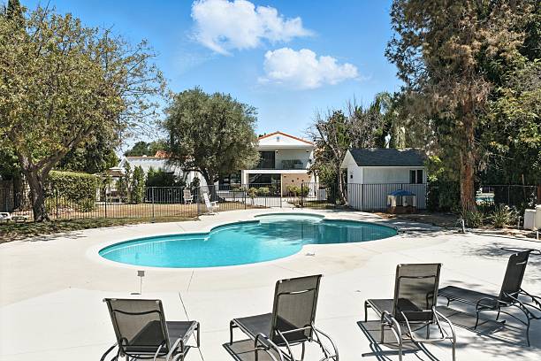 istock Private Ranch-Style Home with Pool, Mature Landscaping, and Modern Light Interiors 2224317936