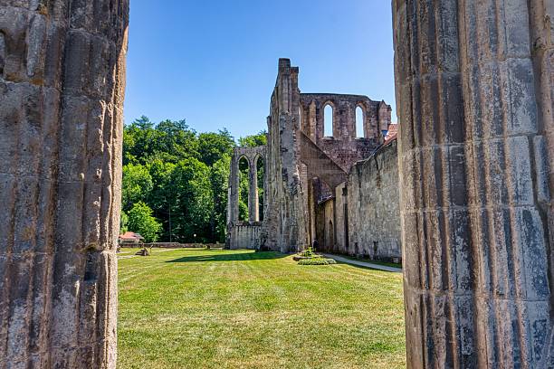 Rioseco Monastery ruins in Burgos province, Spain