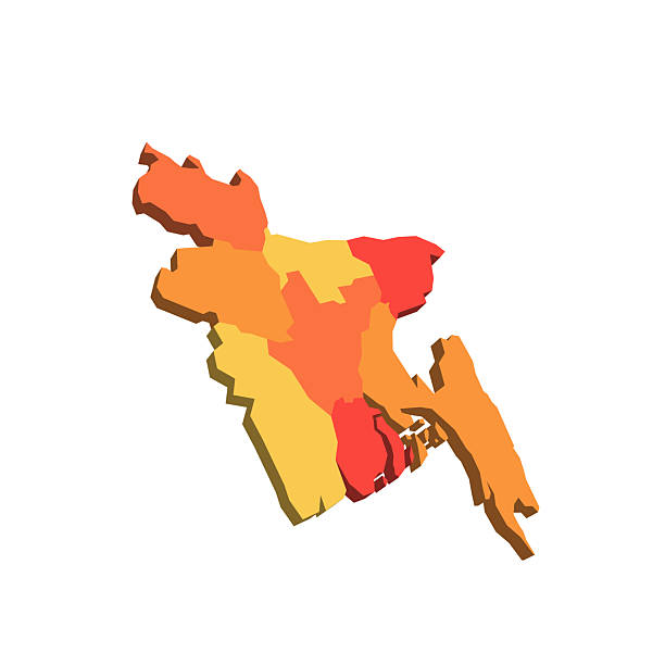 istock Bangladesh political map of administrative divisions 2224340798