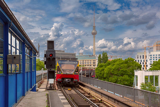 istock S-Bahn train and TV Tower in Berlin Germany 2224344442