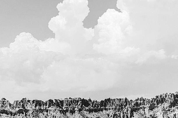 Landscape in Badlands National Park, South Dakota, USA