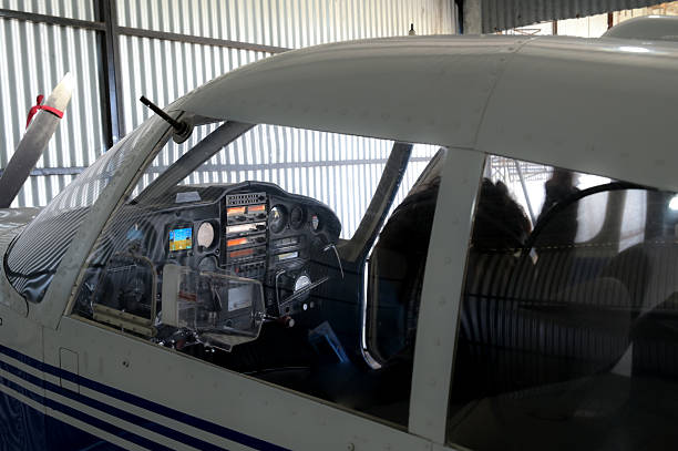 istock close-ups of a small  passenger plane 2224389323