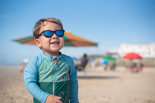 Kid on the beach Torres - Rio Grande do Sul - Brasil
